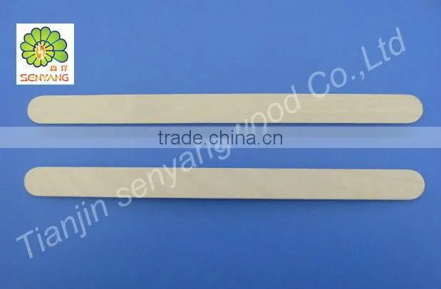 mixed paint palette with handle wooden paint stirrer