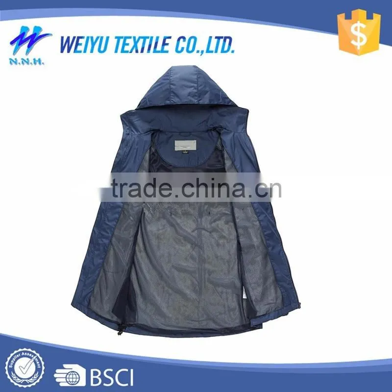 Custom wholesale windbreaker jackets with AC coating