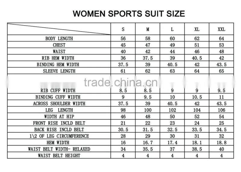 OEM & ODM Design women sportwear suit and 50 colors available