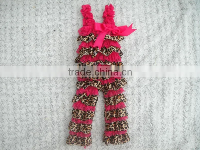 childrens clothing manufactures baby tops and ruffle pants made in China