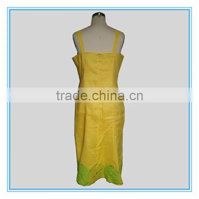 Hot sale lotus leaf embroidery sexy dress collar neck designs for ladies suit