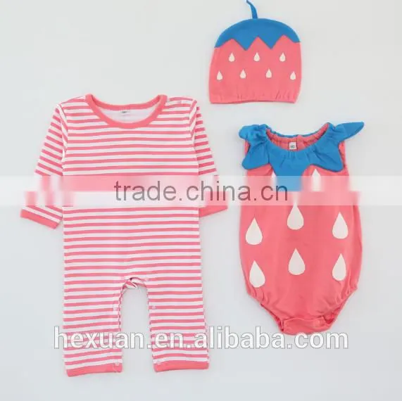 Fashion Long-sleeved Romper Cottone Jumpsuit Climbing Clothes Baby