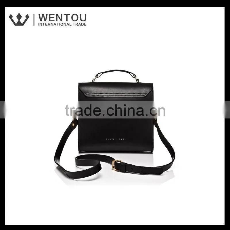 Fashionable Plain Single Shoulder Crossbody Bag