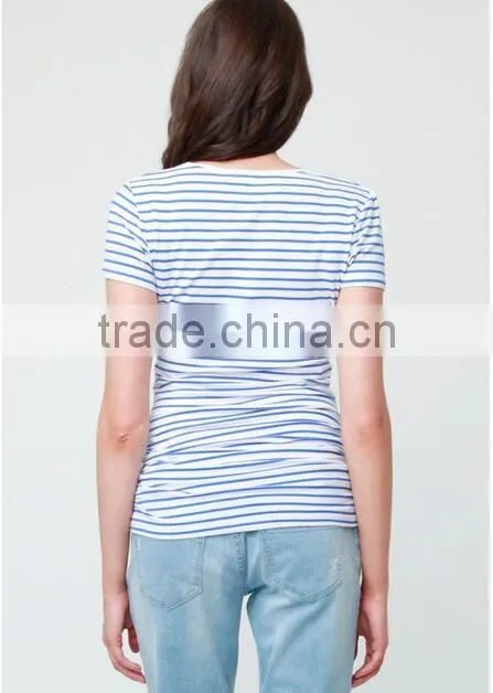 Wholesale maternity womens clothes cotton t-shirt 2017