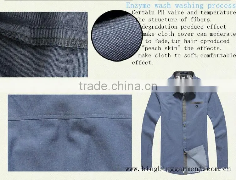 2015 NINGBO latest fashionable mens shirt