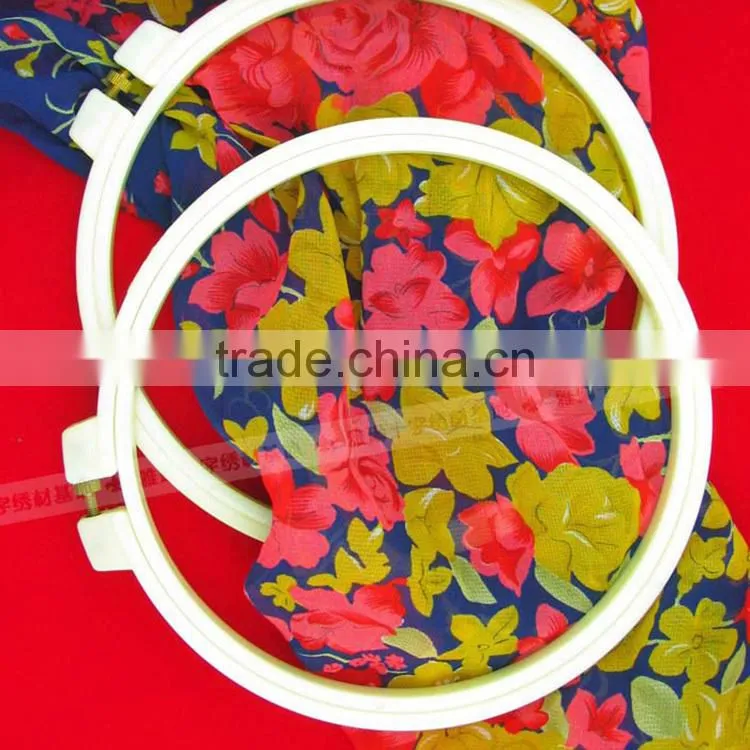 small plastic cross stitch kit embroidery Hoops frames