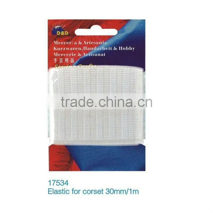 D&D customized elastic band underwear high quality elastic for corset 30mm/1m NO17534