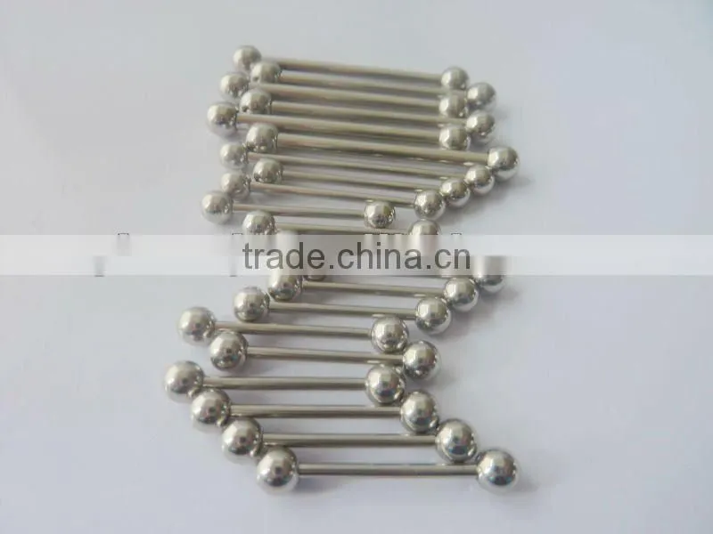 Unique Straight Barbell Tongue Ring Piercing Jewelry For Wholesale