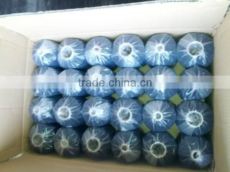 Wholesale polyester Rubber covered yarn, elastic latex rubber yarn