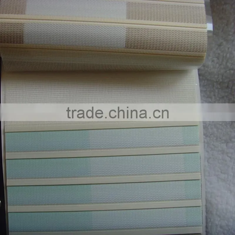 high quality pleated zebra roller blind fabric shades window