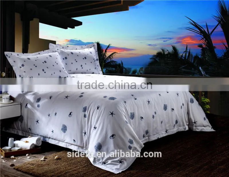 Manufactural Wholesale Colorful Cotton Flower Pattern Bedding Set