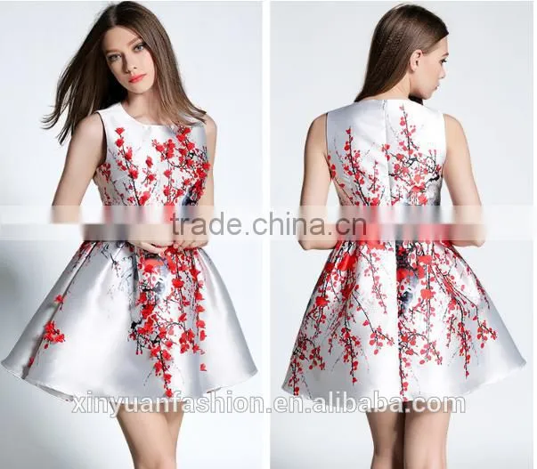 2017 NEW Hand plum Temperament sleeveless bodycon dress