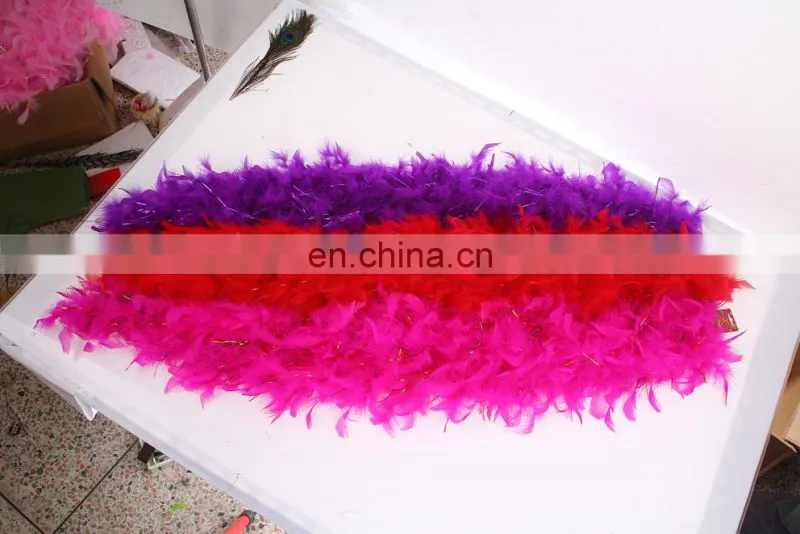 peacock feather boas