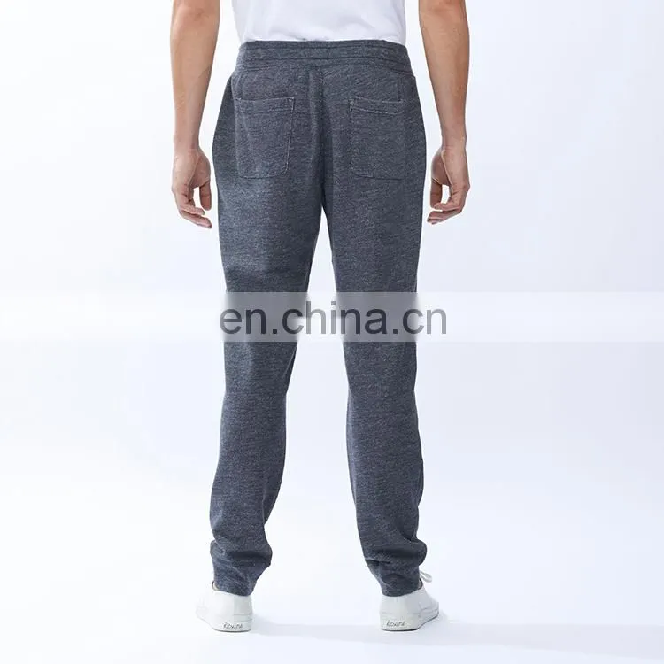boys dark marl leisure french terry blank sweatpants
