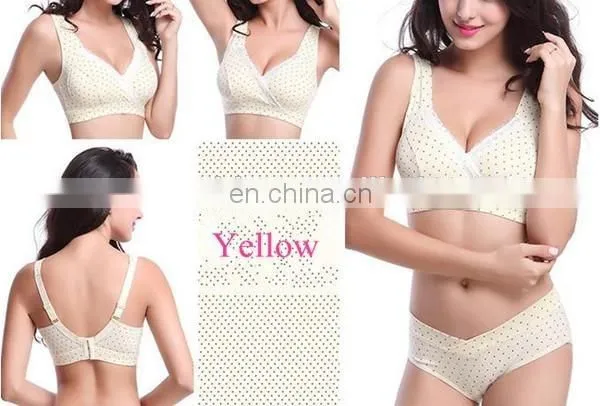 Mother Cross Lingerie Breast Feeding Bras Pregnant Women Underwear