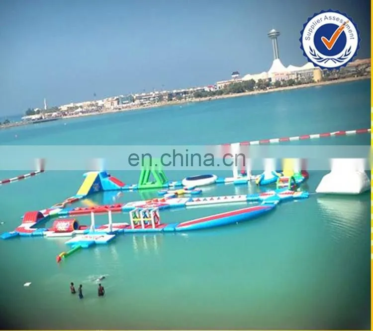 2016 High Quality Giant Inflatable Floating Water Park Equipments For Sale