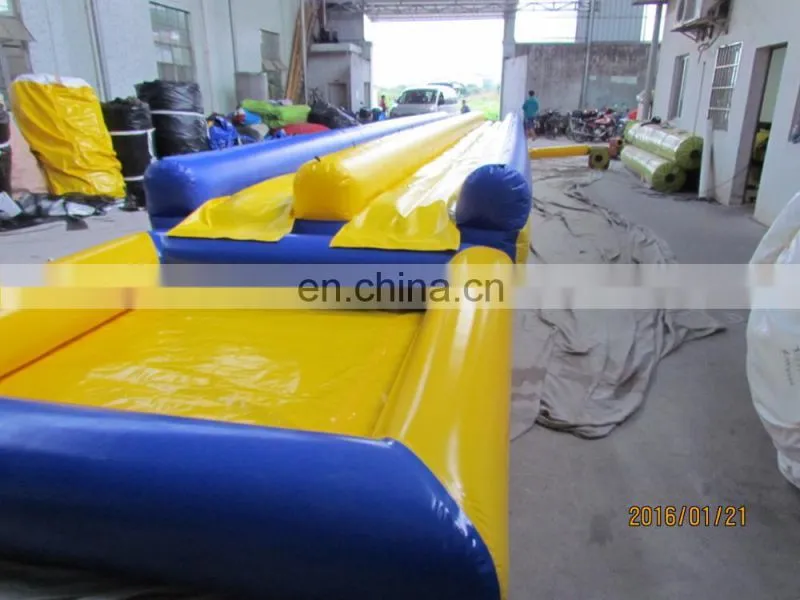 2017 floating playground lake slides adult size inflatable water slide with EN14960
