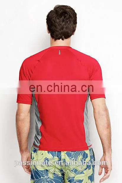 Sublimation Surf Rash Guard Men's Lycra T shirt