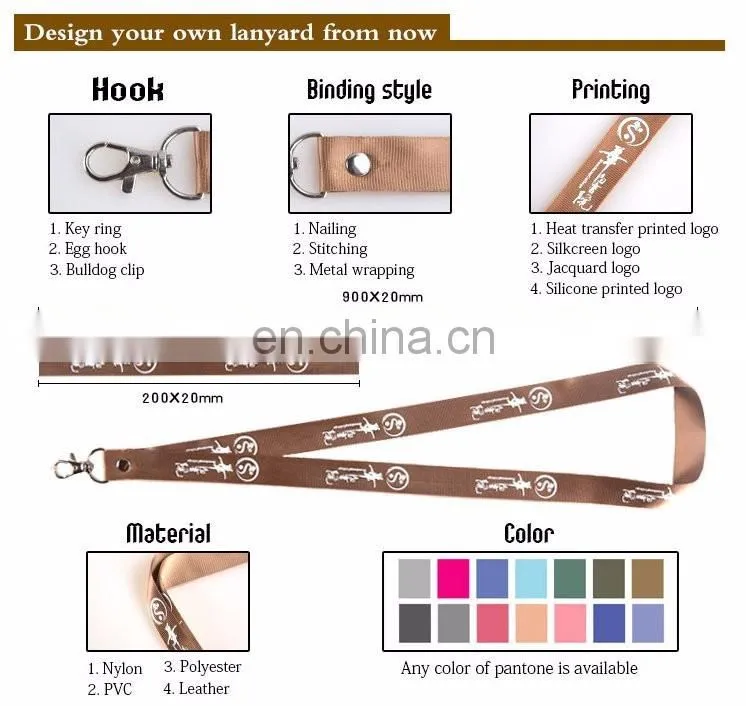 Water bottle holder lanyard with custom design