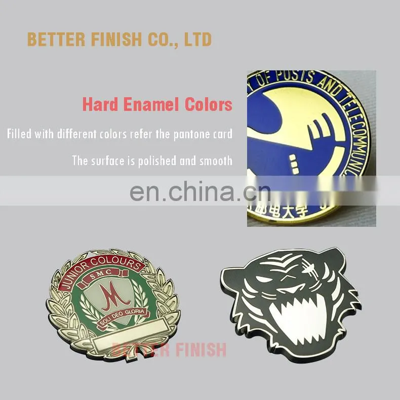 custom gold hard enamel folk art lapel pins metal pin badge