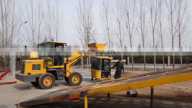 China Map ZL06 mini wheel loader with CE