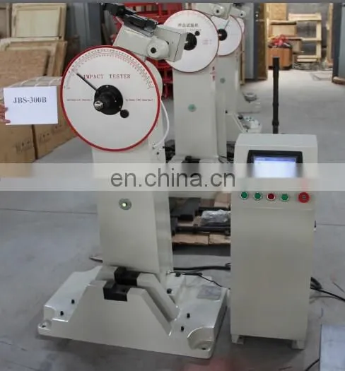 JBS- 500B Full Closed Protection Net Touch Screen Display pendulum impact tester price