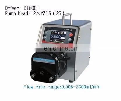 BT600F Dosing filling Volume Peristaltic Pump high viscous fluid