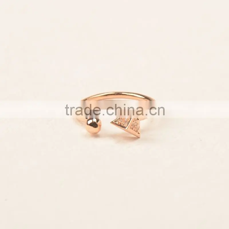 2016 popular fancy artificial finger rings for girls 925 silver full finger rings