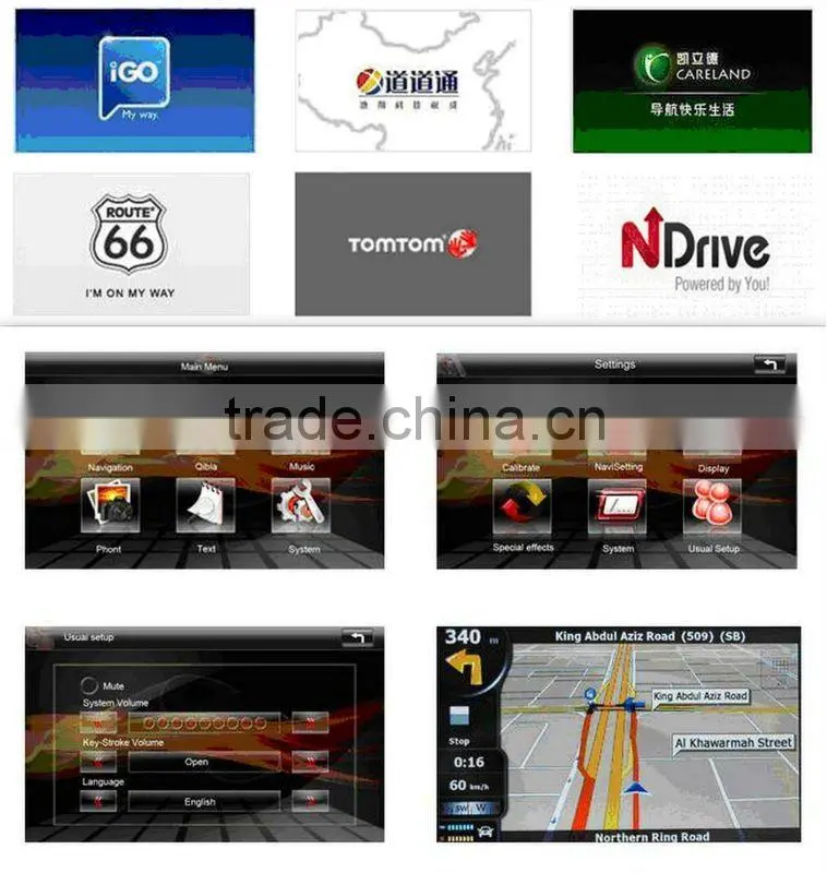 7'' dvd automotivo gps for Renault duster 2012-2013