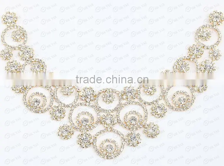 0525C Beautiful crystal bridal necklace, bridal crystal necklace for jewelry, bridal crystal necklace for wedding