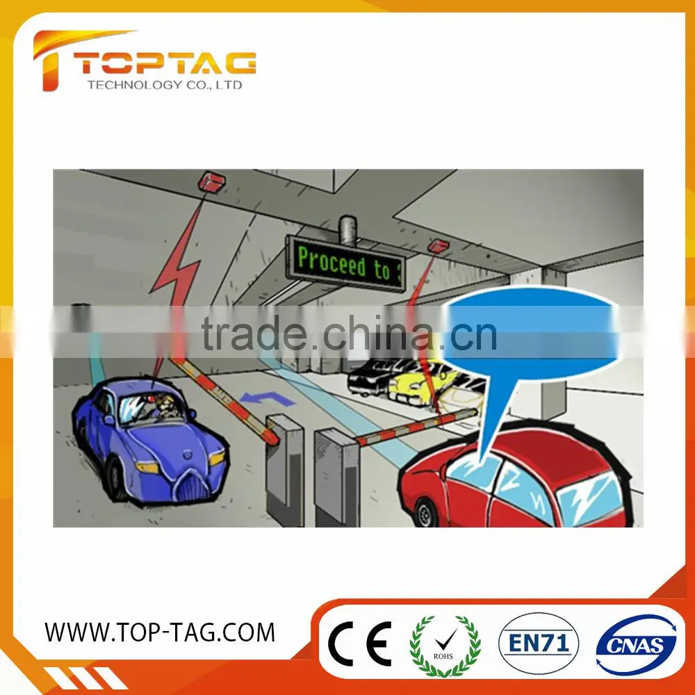 Tamper proof UHF rfid windshield toll tag