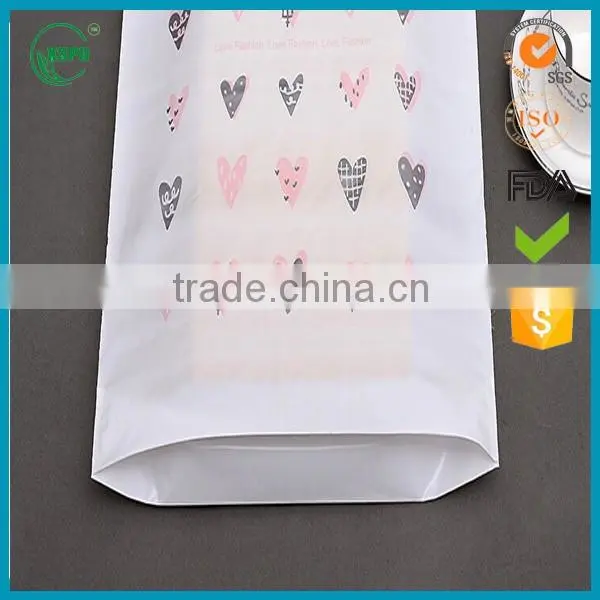 cheap handle plastic pe shopping bags with customized printing