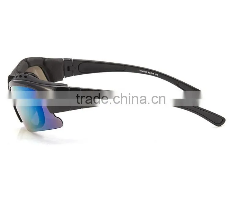 Fashion foam padded sports myopia cycling running sunglasses