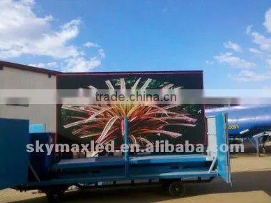 High Brightness Mobile Outdoor Advertisement Car LED Display
