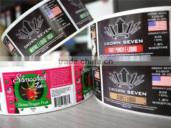Professional printing self adhesive labels for custom usage