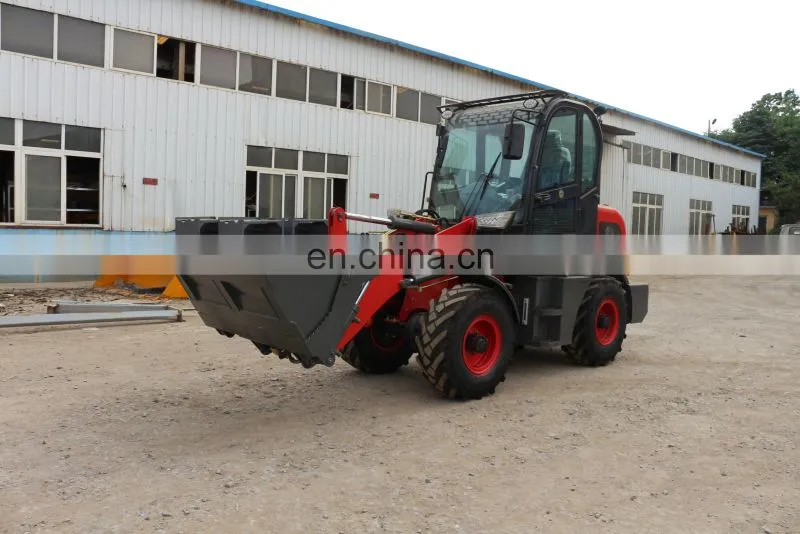 Zl08 Diesel Mini CE 0.8T front wheel loader with quick coupler
