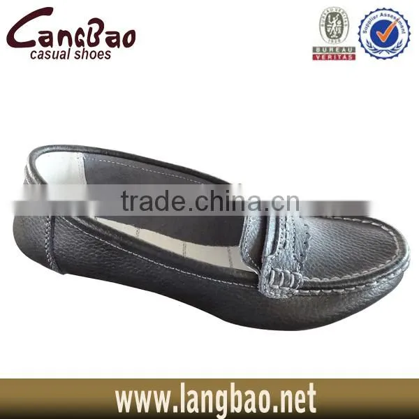 2016 factory new style red leather woman shoes