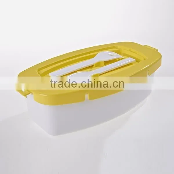 hot sale kids PP plastic 2 layers lunch box(530+320ml)