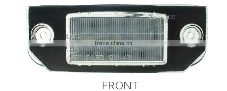 New Lowest factory price 2835SMD 3leds Canbus LED License Plate MKII