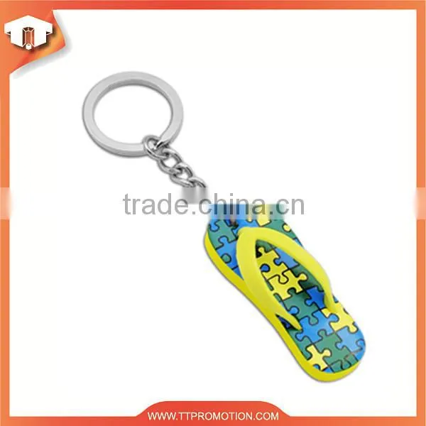 Manufacturer custom running shoe key chain