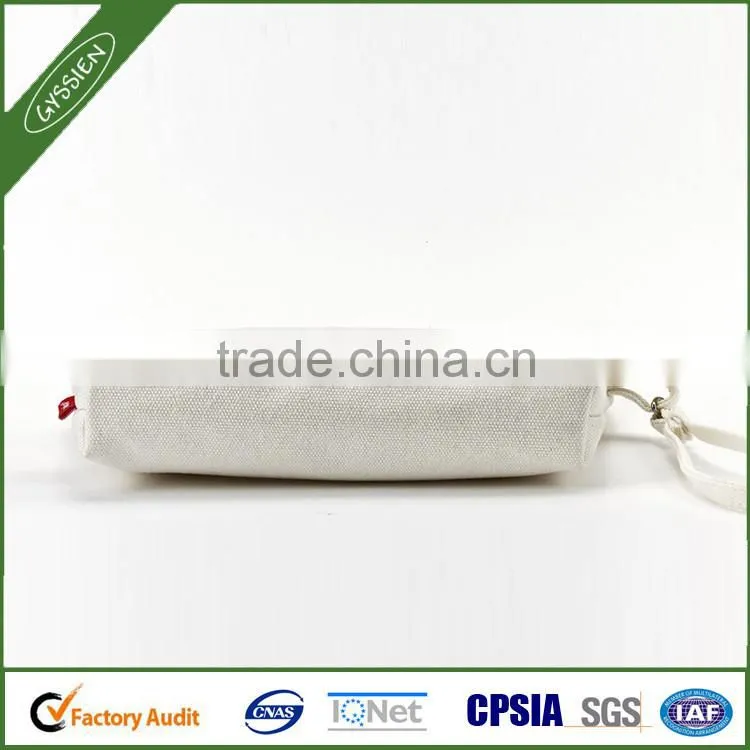 promotional plain canvas makeup bag