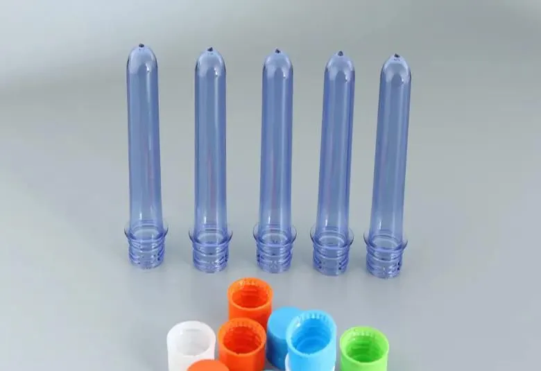 Préformes en plastique PET pour bouteilles d'eau minérale