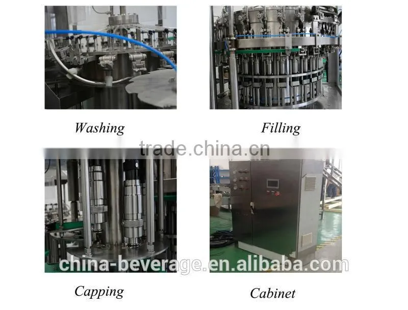 soda beverage filling machinery