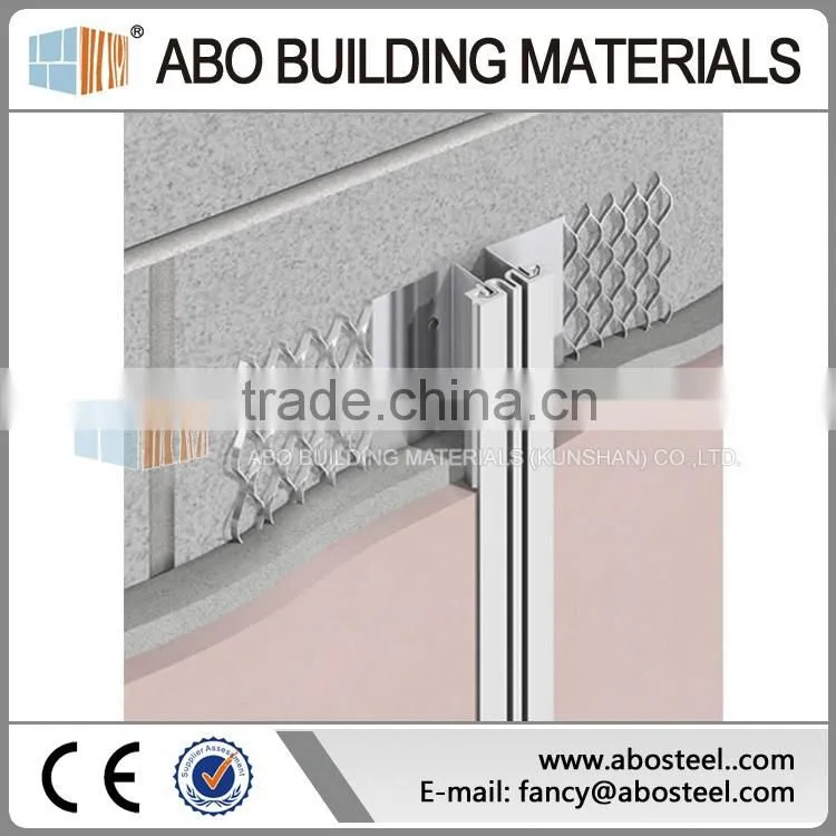 Kunshan ABO Building- Movement Beads/Control Joint Beads/ Double V Expansion Joint ABO professional supplier