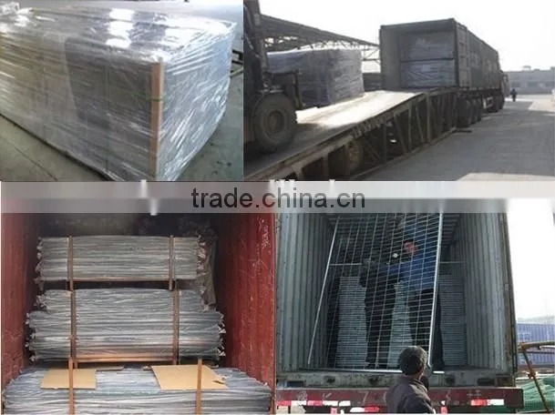 solar panel bracket pv kits fence for ground Power Coated Guardrail Mesh Fence