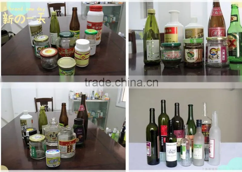 wrap around bottle sticker labelling machine