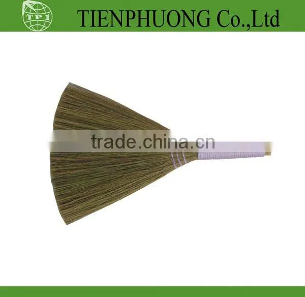 cleaning grass broom with catgut handle/indoor broom/sweeping broom