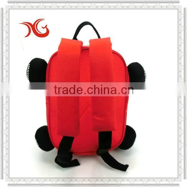 car shape kids school backpack bag