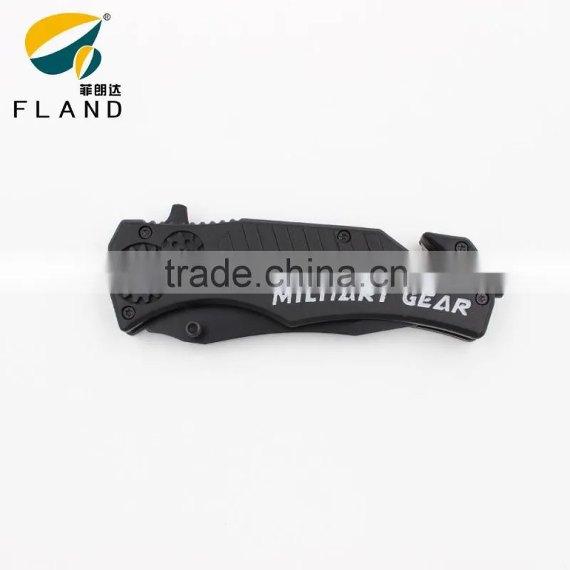 yangjiang factory manufacture 2015 New style multi function with gear saber hunting knife
