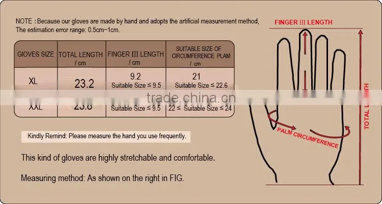 Leather Touch Screen Gloves , Use Device While Keeping Hands Warm ,Full Finger gloves